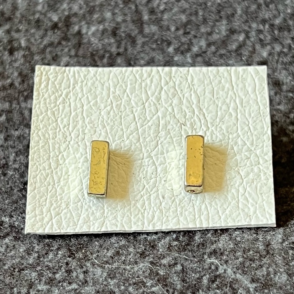 Golden Bar Earrings